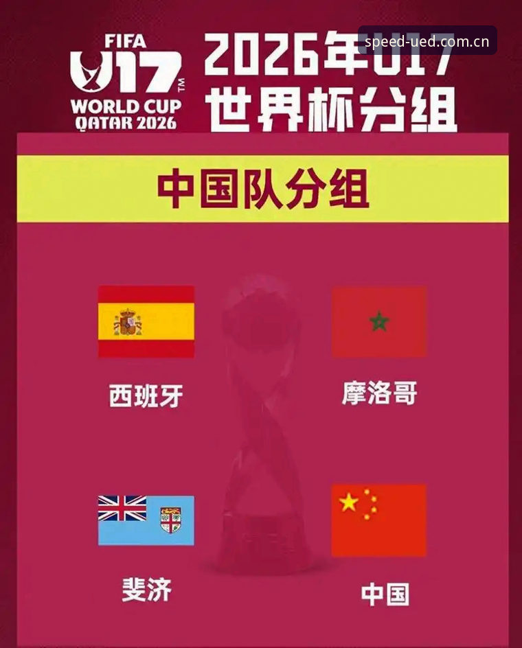 中国U17男足vs西班牙队：世界杯抽签结果对比与实力分析